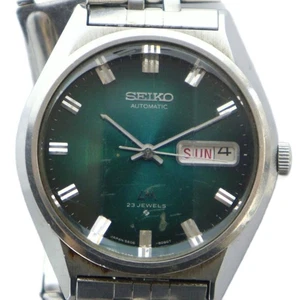 Seiko Lord Matic 5606-8130 Green Dial 23J Automatikuhr gebraucht aus Japan - Bild 1 von 6