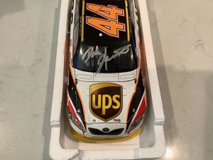 DALE JARRETT AUTOGRAPHED 2008 TOYOTA CAMRY UPS COT DIECAST & AUTOGRAPHED CARD - Picture 1 of 19