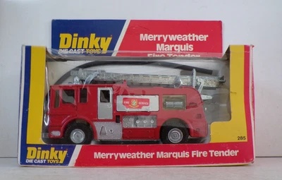 DINKY TOYS 285 MERRYWEATHER MARQUIS FIRE TENDER CASI COMO NUEVO EN CAJA. Foto 1 de 4