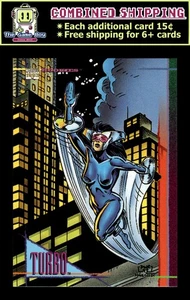 1993 SkyBox Marvel Universe #24 Turbo - Picture 1 of 2