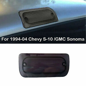 Third 3rd Brake Light Smoke Lens Fits Chevy S10 94-04 GMC Sonoma REG OR Crew Cab
