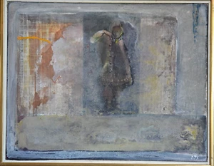 Art Singulier  Norvège  ARNE JAN ESPELAND  « Petrouchca » 1993/97   Dim.55 X 70 - Imagen 1 de 6