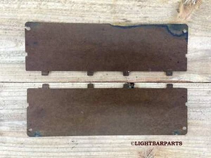 Code 3 MX7000 - Upper Tray Composite Center Dust Covers One Pair - Picture 1 of 2