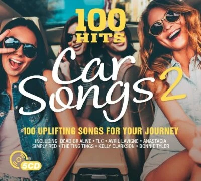 100 Hits: Car Songs 2 - Various (2017) 5 CDS - 100 Classic Sing-Along Tracks VGC - Image 1 of 2