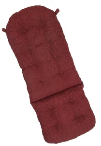 Cuscino spesso per sedia a dondolo girevole in vimini colore marrone scuro (solo cuscino) - Foto 1 di 4