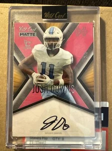 Wild Card Matte 2/5 Josh Downs - Picture 1 of 5