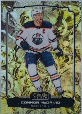 2022-23 O-Pee-Chee Platinum Liquid Metal 015/349 Connor McDavid #97 - Image 1 of 2