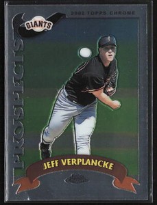 2002  Topps Traded & Rookies #T222 Jeff Verplancke     RC