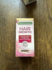 Nature's Bounty Optimal Health Hair Growth Supplement - 30 Capsules - Exp 12/25