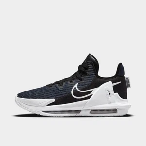 Men's Nike Size 12 Lebron Witness VI Black White Size 11 CZ4052-002 - Picture 1 of 12