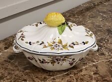 19th Century Hand Painted Tureen From Italy