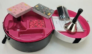 Hallmark Mattel Bunko & Juego Set 45 Aniversario Barbie Completo, Nunca Usado - Imagen 1 de 8