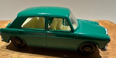 Vintage Matchbox Series No.64 Lesney Green MG 1100 with Driver &Dog Mint - Image 1 of 4