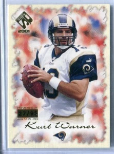 2001 Private Stock Kurt Warner Premiere Date Parallel #82 27/95 HOF RAMS - Picture 1 of 1