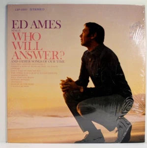 3 LP LOT Ed Ames Who Will Answer/The Best of/Time, Time - Imagen 1 de 15