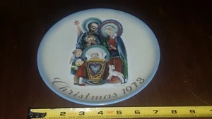 Vintage Hummel 1973 Limited Edition Christmas Plates - Schmid - Picture 1 of 2
