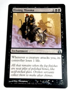 Magic the Gathering Hissing Miasma Guildpact 51/165 Regular Uncommon Card - Bild 1 von 9