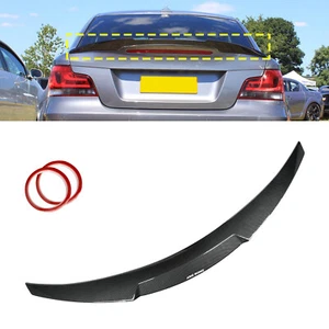 Sport-Performance Carbon Fiber Stil Heckspoiler +3M passt für BMW 1er E82 Coupe - Bild 1 von 12