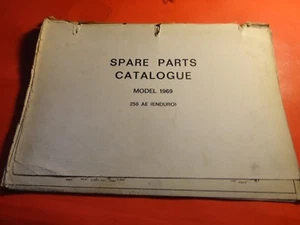 OEM FACTORY SPARE PARTS CATALOGUE MANUAL OSSA 1969 250 ENDURO AE - Picture 1 of 2