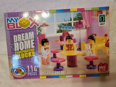 My Blox Dream Home Construction Blocks, 114 Pieces One Set, 1 Easy, Ages 6 - 14 - Image 1 of 4