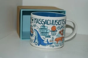 Taza Starbucks Mug Massachusetts EE. UU. ¡NUEVA! SERIE BEEN THERE - Imagen 1 de 2