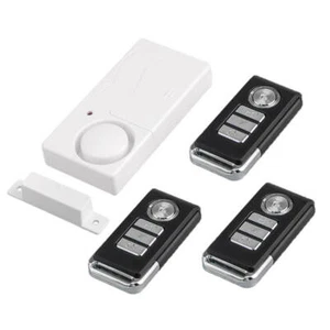 Door Window Magnetic Sensor Home Security Alarm with 3 Wireless Remote Control - Picture 1 of 10
