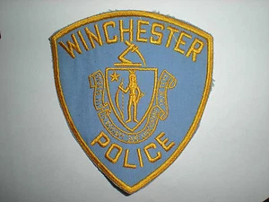 PARCHE DEL DEPARTAMENTO DE POLICÍA WINCHESTER, MASSACHUSETTS - Imagen 1 de 1