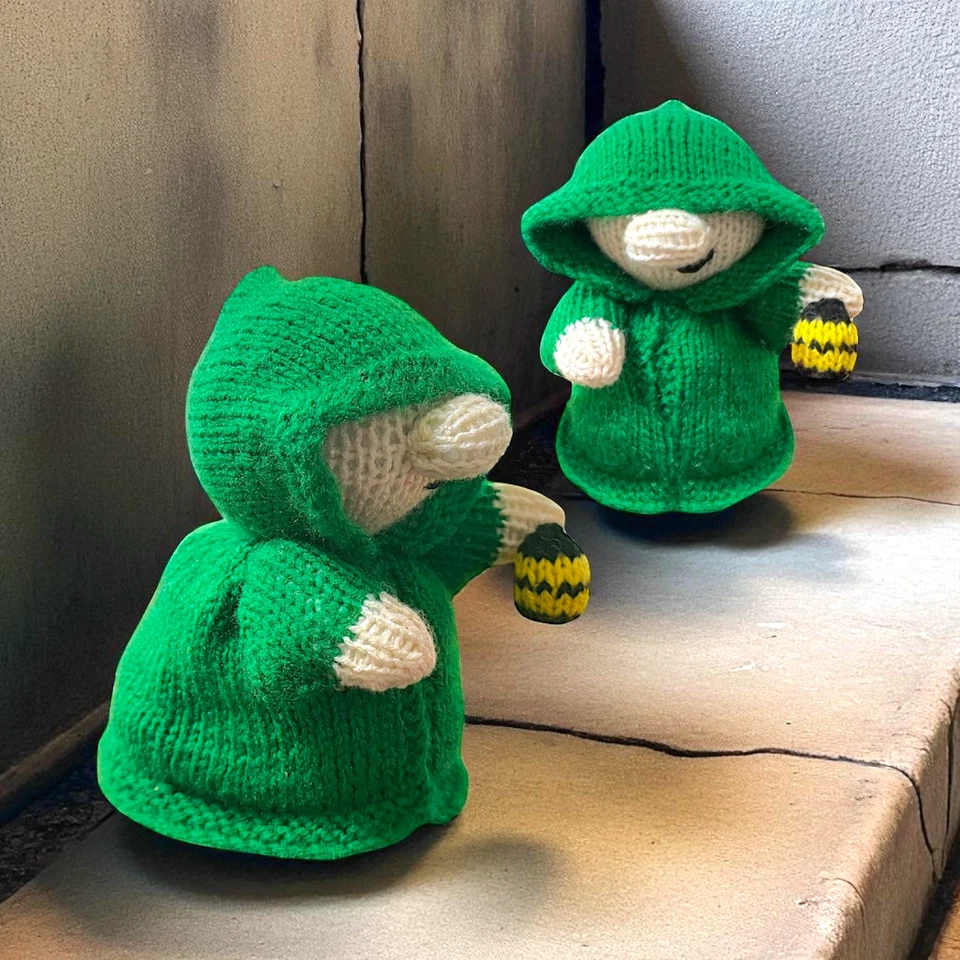 KNITTING PATTERN - Traitors inspired chocolate orange cover/ 15 cms toy - Image 1 of 1