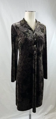Vintage Anna Sui Vintage Y2K 90’s Velvet Dress One Of A Kind size 6- MINT! - Image 1 of 4