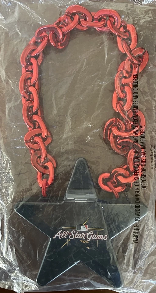 2025 MLB All Star Atlanta Braves Truist Ballpark Exclusive Drink Chain Necklace - Image 1 of 4