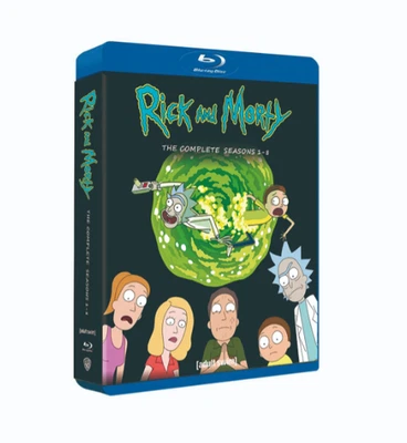 Rick and Morty seasons( 1-8,Box Set)