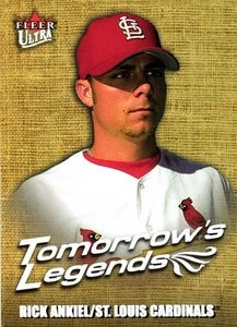 2001 Ultra #1TL Rick Ankiel Tomorrow's Legends - Picture 1 of 2