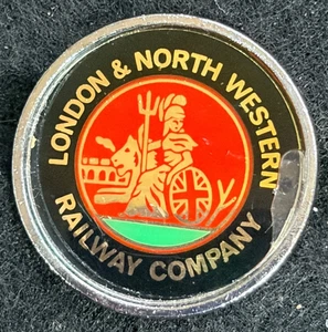 LONDON & NORTH WESTERN RAILWAY COMPANY PIN BADGE - SMALL DAMAGE AS SHOWN - Picture 1 of 4