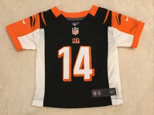 Nike On Field Andy Dalton #14 Cincinnati Bengals Black Jersey Infant 12 Mos EUC - Picture 1 of 12