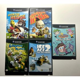 Gamecube Movie/TV bundle Video Game lot Complete CIB🔥Works Great Condition!