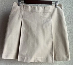 LAUREN RALPH LAUREN Khaki Pleated Skirt Women’s 8 - Picture 1 of 6