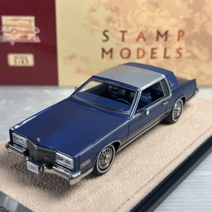 1/43 GLM Stamp 1985 Cadillac Eldorado Biarritz Medium Blue Metallic STM85001 - Picture 1 of 3