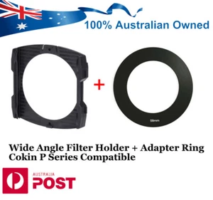Wide Angle Filter Holder + Adapter Ring 49 52 55 58 67 72 77 82 Cokin P series - Picture 1 of 13