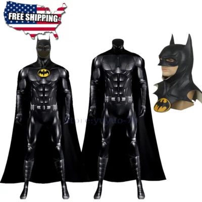 Fantasia de Halloween The Flash Series Batman Bruce Wayne Cosplay Deluxe - Imagem 1 de 4