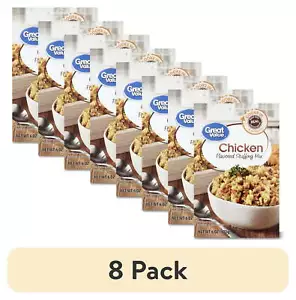 (8 pack) Great Value Chicken-Flavored Stuffing Mix, 6 oz - Picture 1 of 10
