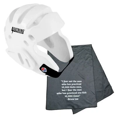 Capacete ProForce Sparring com toalha de resfriamento - Imagem 1 de 4