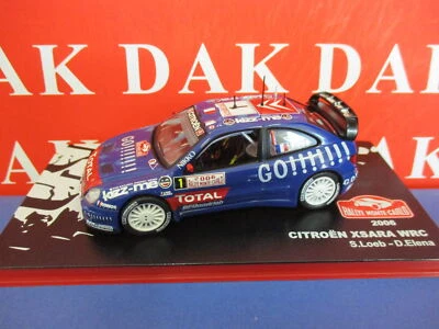 Die cast 1/43 Modellino Auto Citroen Xsara WRC Rally Monte Carlo 2006 S. Loeb - Immagine 1 di 4