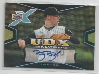 2008 Upper Deck X Signatures Brian Bixler Pittsburgh Pirates Card #BI - Image 1 of 2
