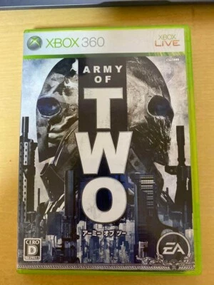 Xbox360 Army of Two Japanese Games With Box Tested Genuine - Image 1 of 3