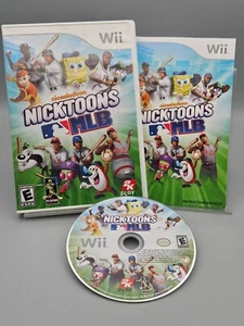Nicktoons MLB Nintendo Wii CIB Tested 2K - Picture 1 of 2