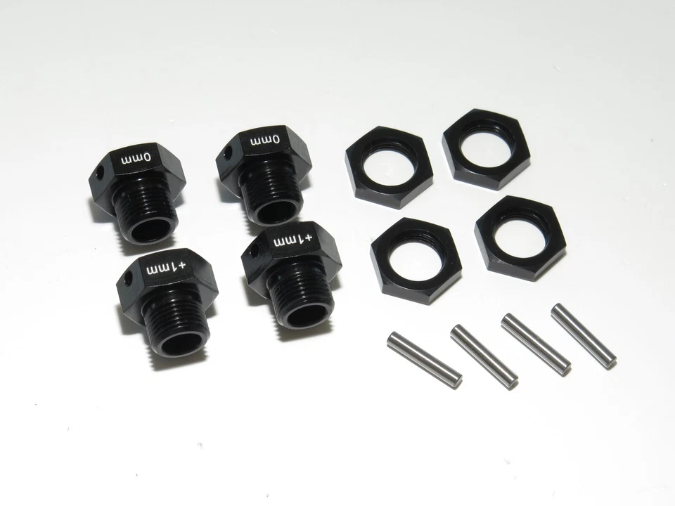  SER600064 SERPENT SRX8-T TRUGGY-E 17MM WHEEL HEXES WITH NUTS PINS - Image 1 of 1