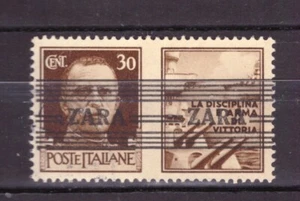 FRANCOBOLLI Zara Occupazione Tedesca 1943 Propaganda Marina 30 c. ° - Picture 1 of 1