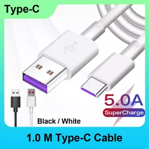 Fast Charging Type C USB 3.0 to 3.1 For Universal Phone Charger Data Cable Lead - Picture 1 of 26