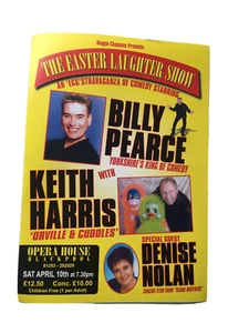 The Easter Laughter Show Billy Pearce, Keith Harris Show Flyer Opera House - Picture 1 of 2