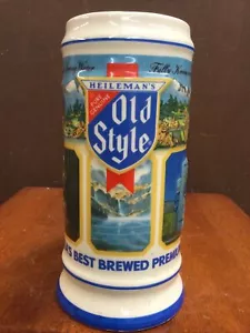 Vintage 1987 Old Style Beer Stein Mug - Limited Edition #035985 - Picture 1 of 5